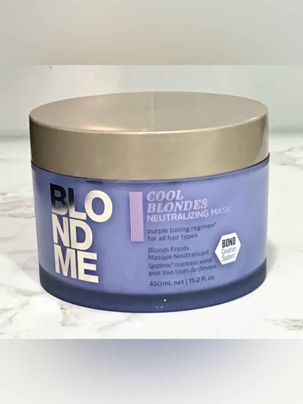Schwarzkopf Professional BLONDME COOL BLONDES Neutralizing Mask 15.2 fl. oz.